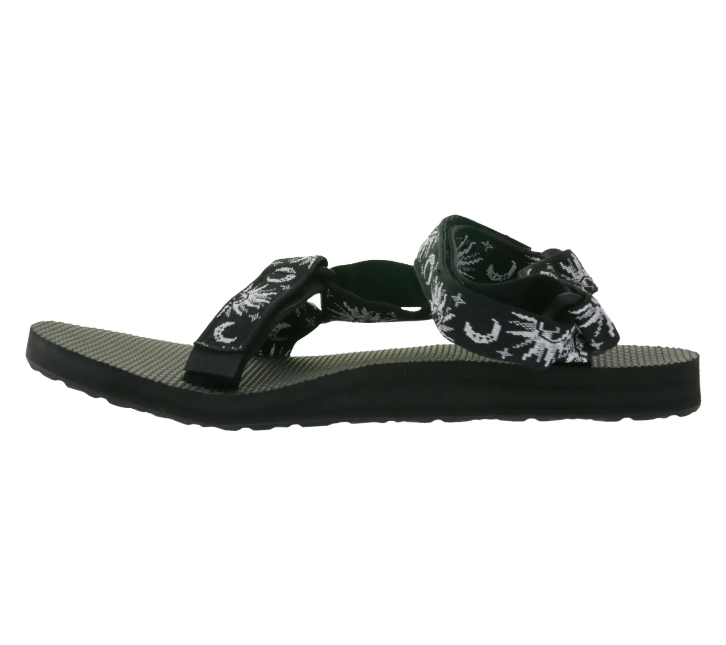 Zehentrenner & Sandalen*TEVA Original Universal Damen Trekking-Sandale nachhaltige Sommer-Sandale mit EVA-Gummisohle Outdoor-Sandale 1003987 Schwarz/Weiß