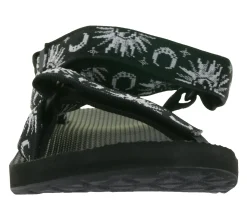 Zehentrenner & Sandalen*TEVA Original Universal Damen Trekking-Sandale nachhaltige Sommer-Sandale mit EVA-Gummisohle Outdoor-Sandale 1003987 Schwarz/Weiß