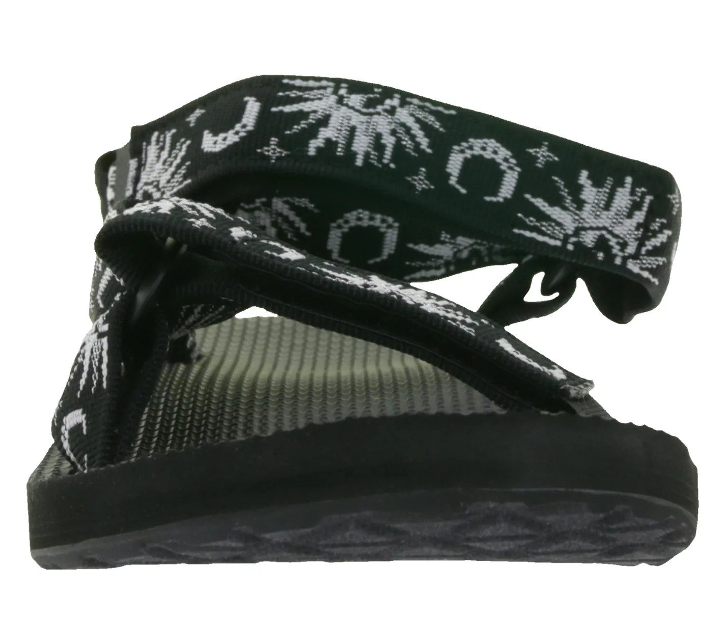 Zehentrenner & Sandalen*TEVA Original Universal Damen Trekking-Sandale nachhaltige Sommer-Sandale mit EVA-Gummisohle Outdoor-Sandale 1003987 Schwarz/Weiß