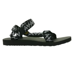 Sandalen & Zehentrenner*TEVA Original Universal Herren Trekking-Sandale nachhaltige Sommer-Sandale mit EVA-Gummisohle Outdoor-Sandale 1004006 Schwarz/Grau