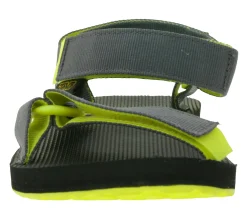 Sandalen & Zehentrenner*TEVA Original Universal Herren Trekking-Sandale nachhaltige Sommer-Sandale mit EVA-Gummisohle Outdoor-Sandale 1004006 Schwarz/Grau/Lemon-Grün