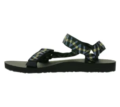 Sandalen & Zehentrenner*TEVA Original Universal Herren Trekking-Sandale nachhaltige Sommer-Sandale mit EVA-Gummisohle Outdoor-Sandale 1004006 Schwarz/Blau, Schwarz Grau oder Schwarz/Grau/Grün