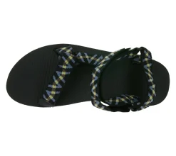 Sandalen & Zehentrenner*TEVA Original Universal Herren Trekking-Sandale nachhaltige Sommer-Sandale mit EVA-Gummisohle Outdoor-Sandale 1004006 Schwarz/Blau, Schwarz Grau oder Schwarz/Grau/Grün