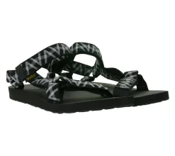 Sandalen & Zehentrenner*TEVA Original Universal Herren Trekking-Sandale nachhaltige Sommer-Sandale mit EVA-Gummisohle Outdoor-Sandale 1004006 Schwarz/Blau, Schwarz Grau oder Schwarz/Grau/Grün