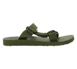 Zehentrenner & Sandalen|Sandalen & Zehentrenner*TEVA Original Universal Herren und Damen Trekking-Sandale nachhaltige Sommer-Sandale mit EVA-Zwischensohle Outdoor-Sandale 1124047 Olivgrün