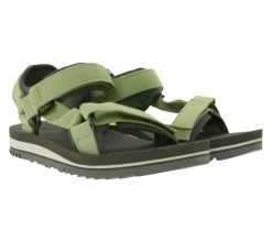 Zehentrenner & Sandalen*TEVA Original Universe Damen Trekking-Sandale mit geformter EVA-Zwischensohle nachhaltige Freizeit-Schuhe 1107709 Braun/Olivgrün