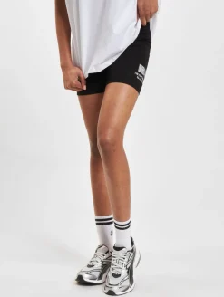 Shorts & Bermudas*The Couture Club Radlerhose mit Grafiketikett in Schwarz