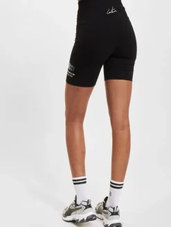 Shorts & Bermudas*The Couture Club Radlerhose mit Grafiketikett in Schwarz