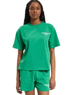 Tops & T-Shirts*The Couture Club Season Logo Relaxed Cotton T-Shirts grün