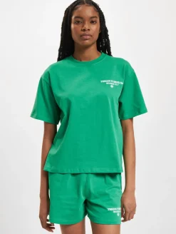 Tops & T-Shirts*The Couture Club Season Logo Relaxed Cotton T-Shirts grün