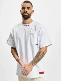 T-Shirts & Tank Tops*The Couture Club  T-Shirt mit Taschenausschnitt in Weiß