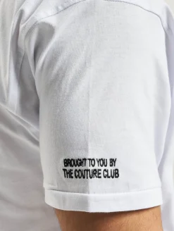 T-Shirts & Tank Tops*The Couture Club  T-Shirt mit Taschenausschnitt in Weiß