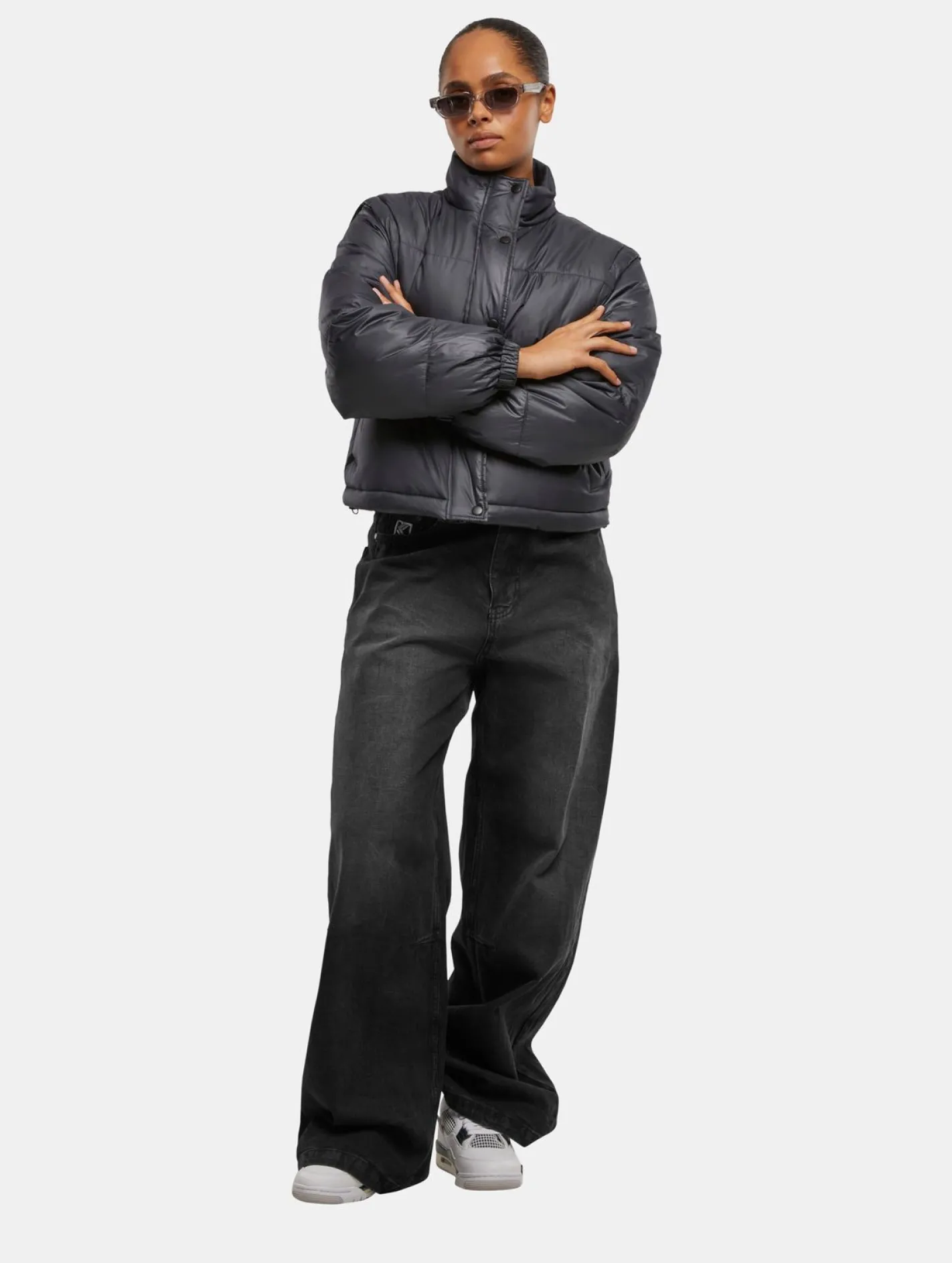 Mäntel & Jacken*TheJoggConcept Ada Short Winterjacken ebony