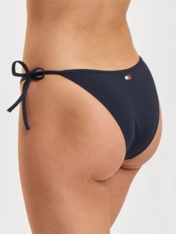 Bademode & Nachtwäsche*Tommy Hilfiger Cheeky String Side Tie Bikinis dunkles Nachtblau