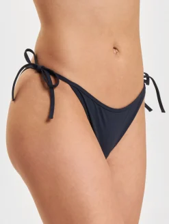 Bademode & Nachtwäsche*Tommy Hilfiger Cheeky String Side Tie Bikinis dunkles Nachtblau
