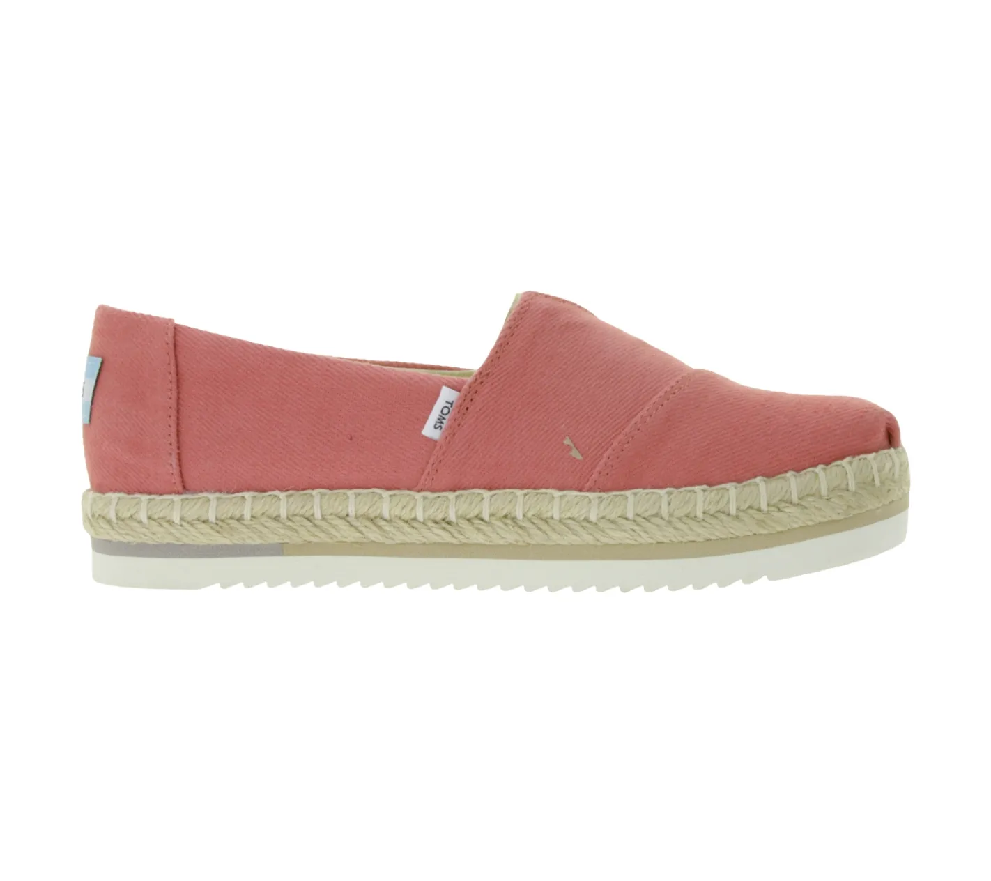 Ballerinas & Slipper*TOMS Alpargata nachhaltige Damen Espadrilles Halb-Schuhe mit Ortholite 30615626 Altrosa