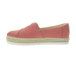 Ballerinas & Slipper*TOMS Alpargata nachhaltige Damen Espadrilles Halb-Schuhe mit Ortholite 30615626 Altrosa