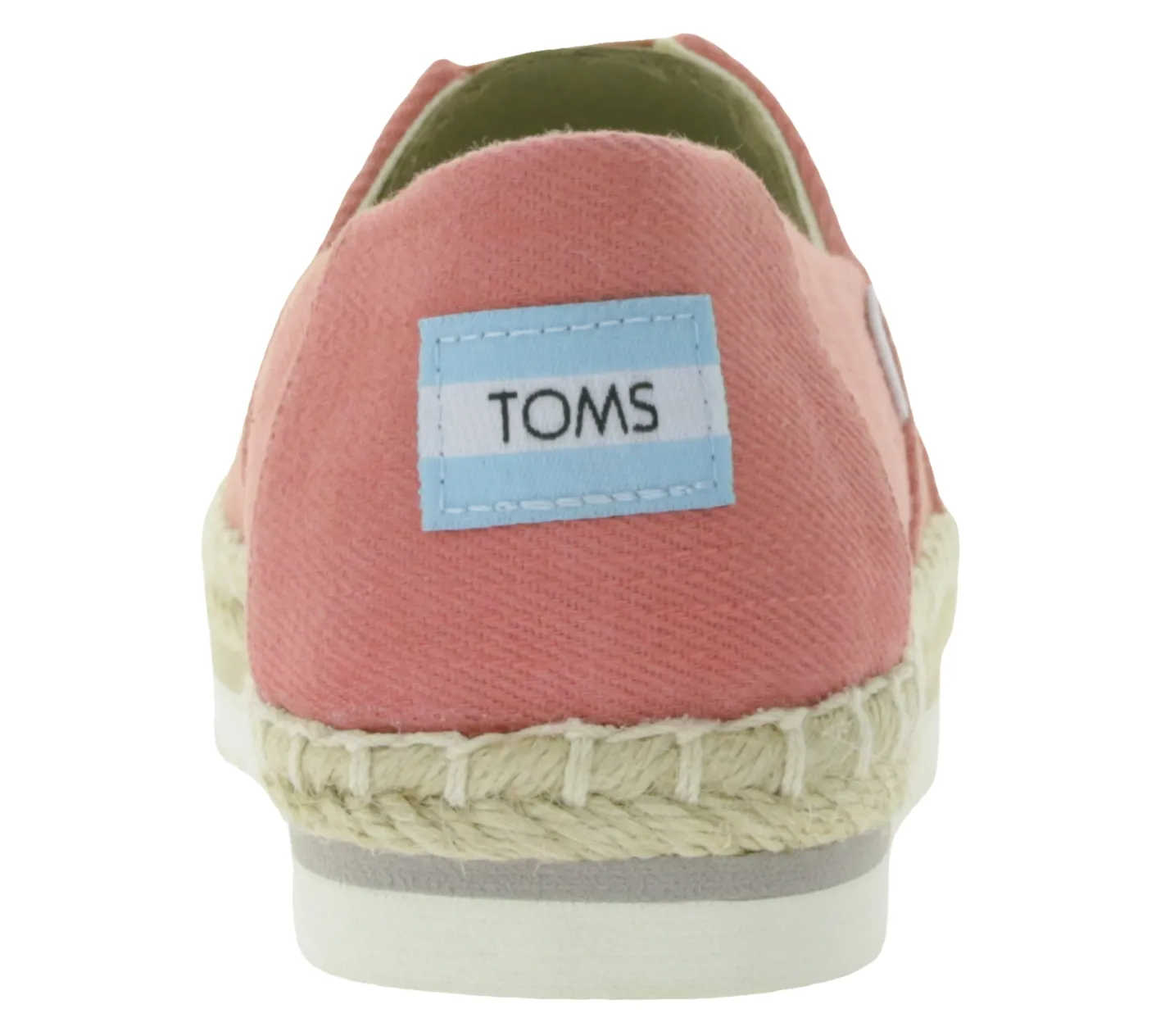 Ballerinas & Slipper*TOMS Alpargata nachhaltige Damen Espadrilles Halb-Schuhe mit Ortholite 30615626 Altrosa