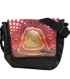 Rucksäcke & Taschen*BioworldMerch Tool Metal-Band Umhänge-Tasche Messengerbag stylische Laptop-Tasche Fan-Artikel 38 x 31 x 10 cm MB108193TOL0 Schwarz/Bunt