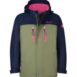 Jacken & Mäntel*TROLLKIDS Kinder Doppeljacken Bryggen 3in1 Jacke Blau