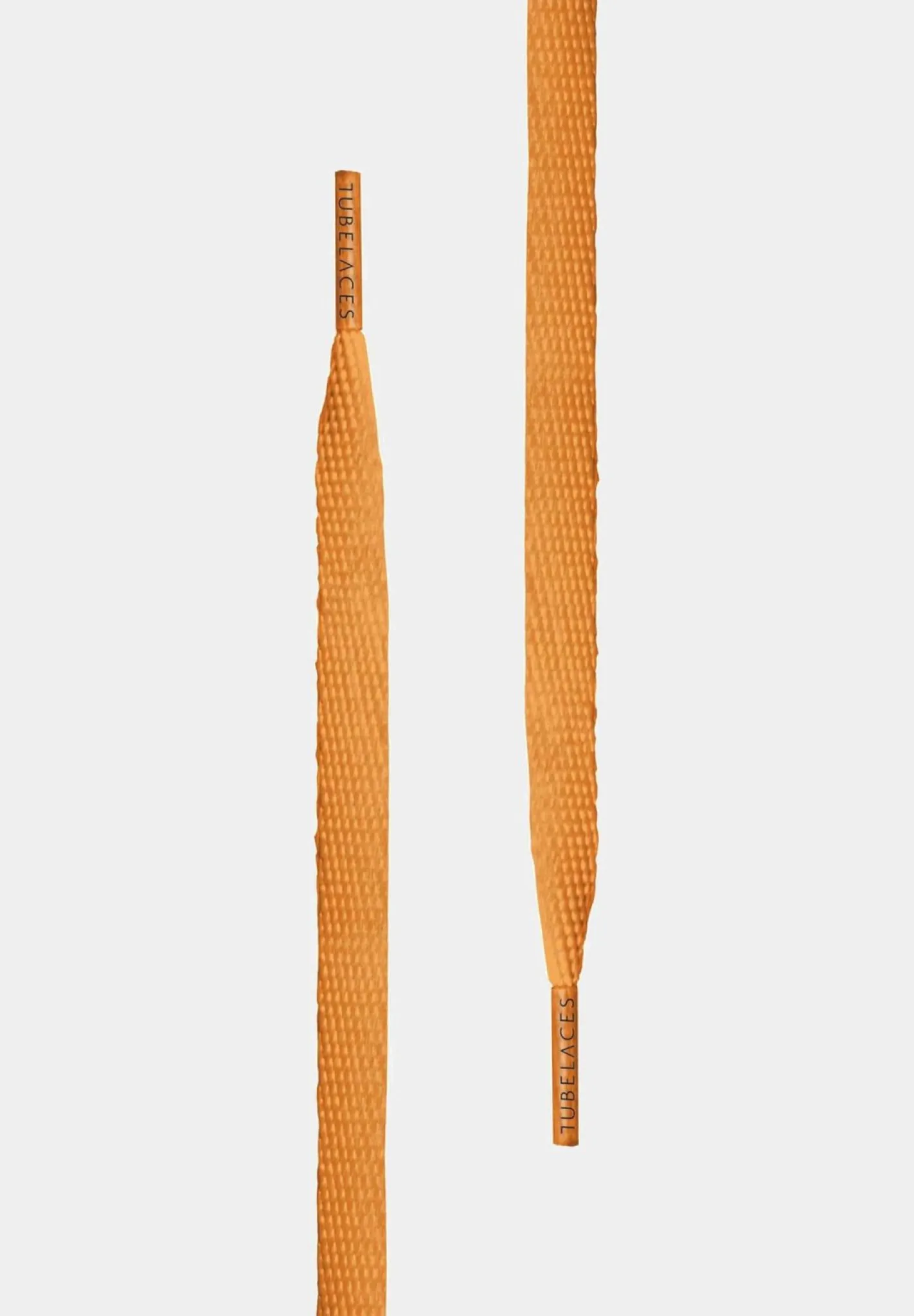 Schuhzubehör & Schuhpflege*TubeLaces White Flat Schnürsenkel orange