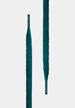 Schuhzubehör & Schuhpflege*TubeLaces White Flat Schnürsenkel petrol