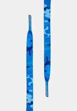 Schuhzubehör & Schuhpflege*TubeLaces White Flat Schnürsenkel ocean camo