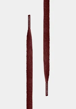 Schuhzubehör & Schuhpflege*TubeLaces White Flat Schnürsenkel burgundy