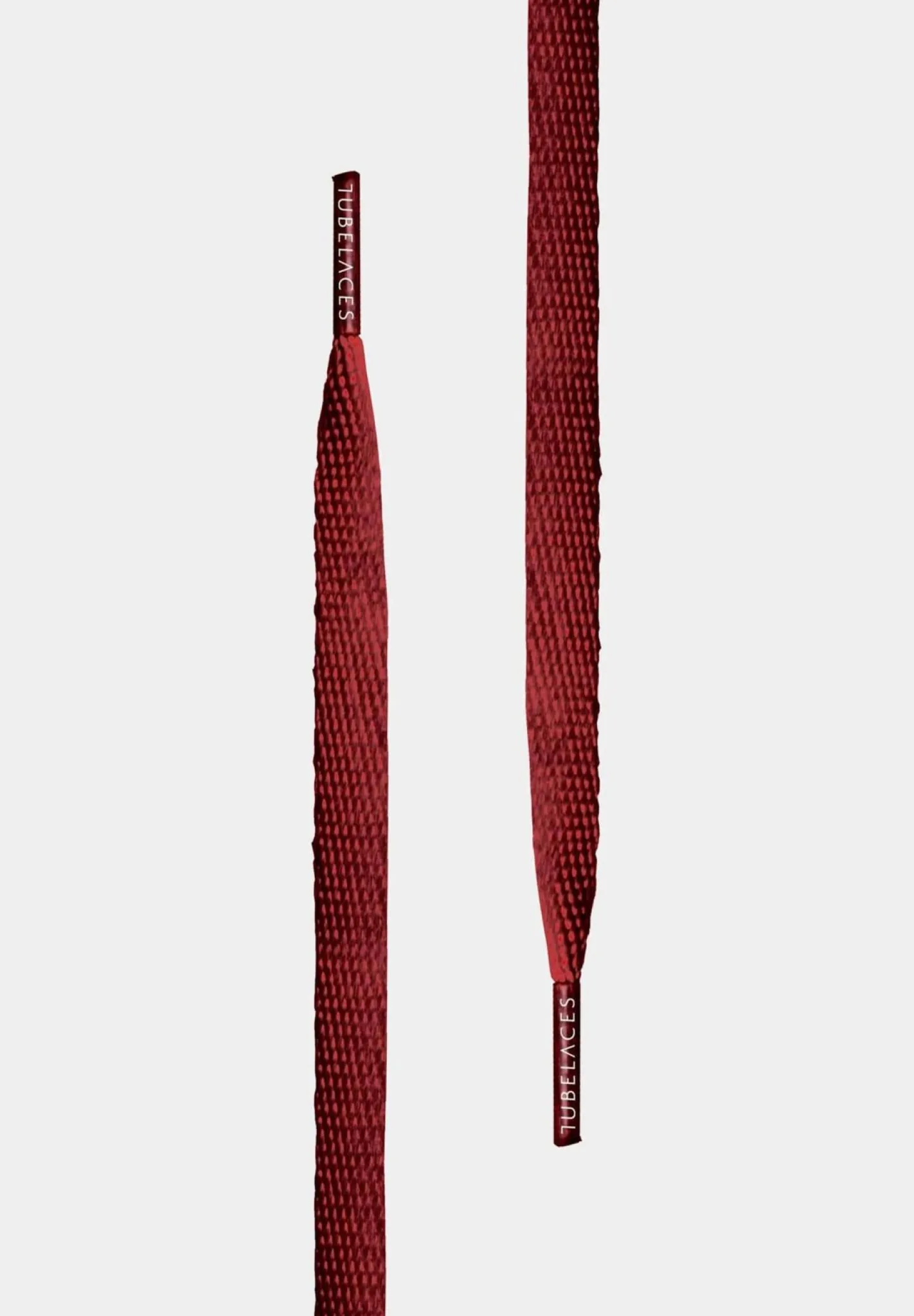 Schuhzubehör & Schuhpflege*TubeLaces White Flat Schnürsenkel maroon