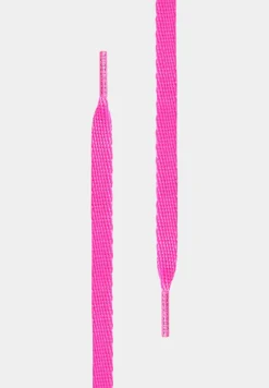 Schuhzubehör & Schuhpflege*TubeLaces White Flat Schnürsenkel neonpink