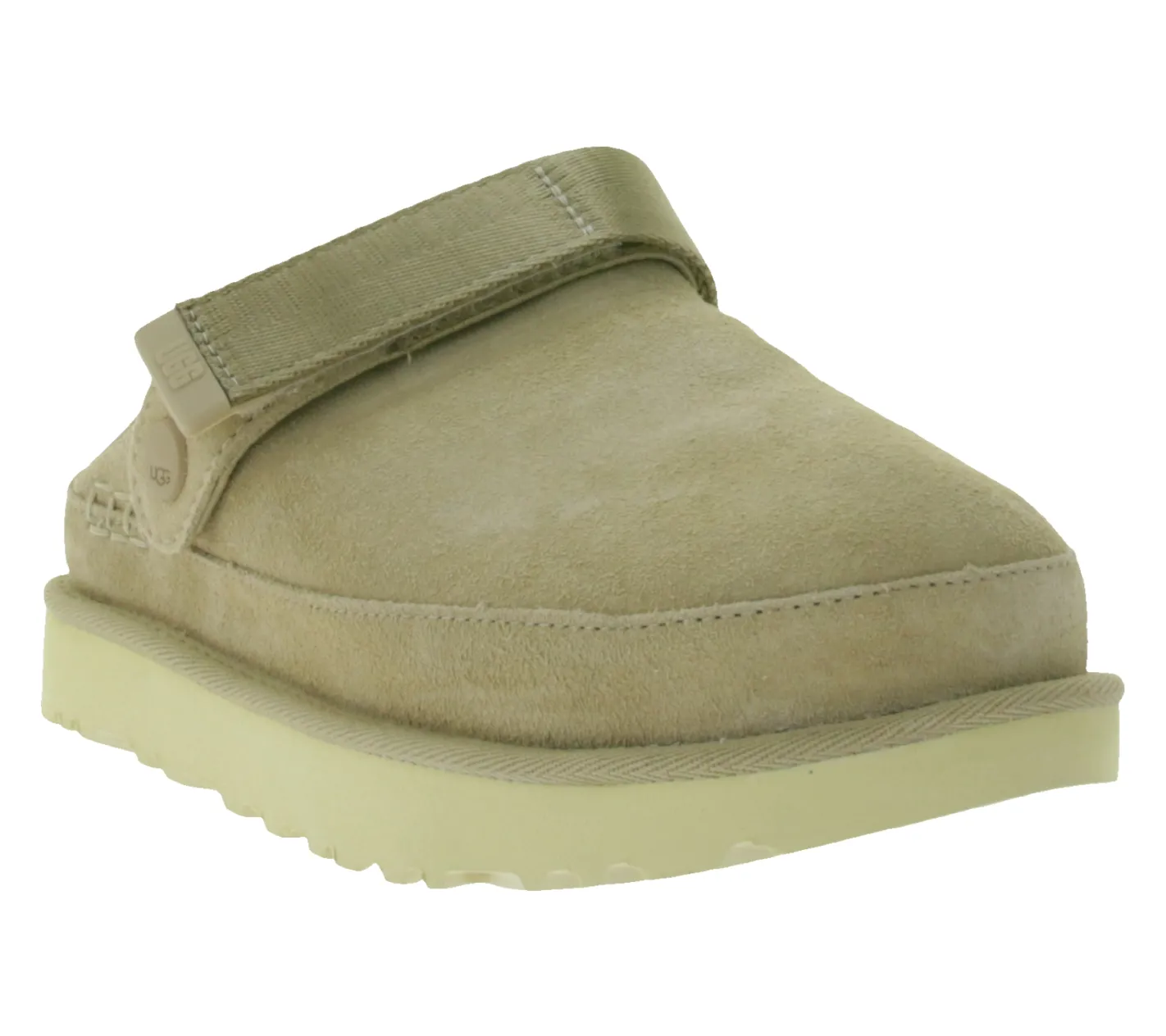 Pantoffeln & Hausschuhe*UGG Australia Goldenstar Damen nachhaltige Echtleder-Schuhe Retro-Plateausohle Hausschuhe Schlupf-Schuhe 1138252 in Beige oder Braun