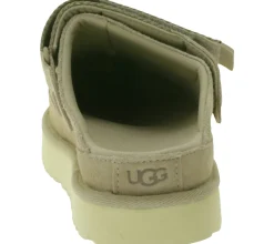 Pantoffeln & Hausschuhe*UGG Australia Goldenstar Damen nachhaltige Echtleder-Schuhe Retro-Plateausohle Hausschuhe Schlupf-Schuhe 1138252 in Beige oder Braun