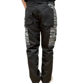 Jeans & Hosen*Uncle Sam Herren Arbeits-Hose mit praktischen Beintaschen Arbeitskleidung Schutz-Kleidung 20421 1062 Schwarz