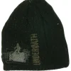 Caps & Mützen*BioworldMerch Underoath Unisex Metalcore-Band Strick-Mütze Baumwoll-Kopfbedeckung Fan-Artikel KC110030UND Schwarz