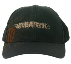 Caps & Mützen*BioworldMerch UNEARTH Metalcore-Band Baumwoll-Cap mit Logo-Stickerei Damen und Herren Fan-Artikel TC109217UNR Schwarz
