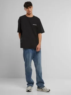T-Shirts & Tank Tops*UNEFFECTED First To Last Oversized T-Shirts schwarz