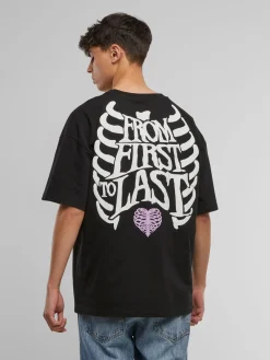 T-Shirts & Tank Tops*UNEFFECTED First To Last Oversized T-Shirts schwarz