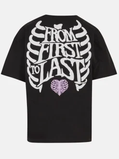 T-Shirts & Tank Tops*UNEFFECTED First To Last Oversized T-Shirts schwarz