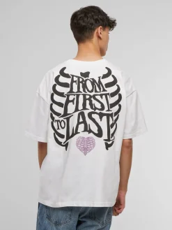 T-Shirts & Tank Tops*UNEFFECTED First To Last Oversized T-Shirts weiß