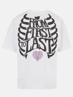 T-Shirts & Tank Tops*UNEFFECTED First To Last Oversized T-Shirts weiß