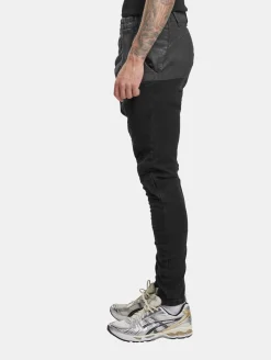 Jeans & Hosen*UNEFFECTED Loose Fit Jeans schwarz