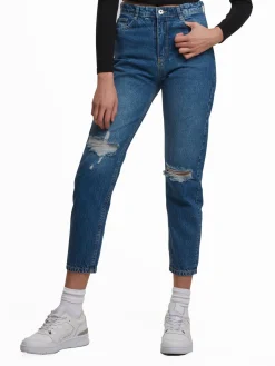 Hosen & Jeans*UNEFFECTED Slim Fit Jeans blau