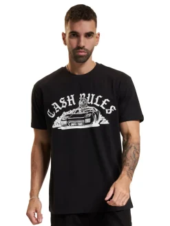 T-Shirts & Tank Tops*UNFAIR ATHLETICS Cash Rules T-Shirts schwarz