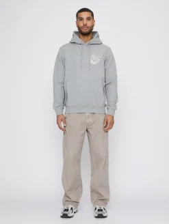 Pullover & Sweater*UNFAIR ATHLETICS DMWU Camo BP Hoodies grau meliert