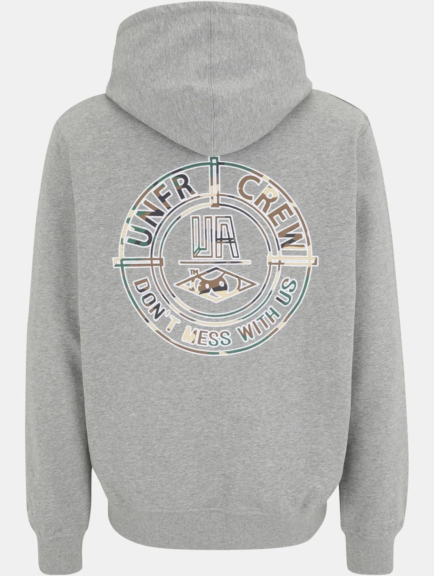 Pullover & Sweater*UNFAIR ATHLETICS DMWU Camo BP Hoodies grau meliert