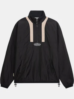 Sweater & Pullover|Pullover & Sweater*UNFAIR ATHLETICS Elementary Crushed Halfzip Schwarz schwarz