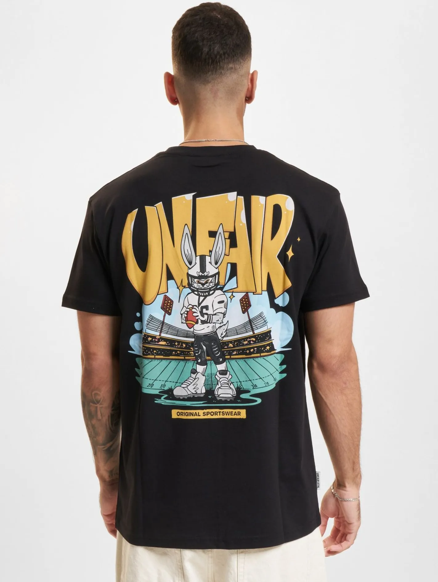 T-Shirts & Tank Tops*UNFAIR ATHLETICS OG Fußball T-Shirts schwarz