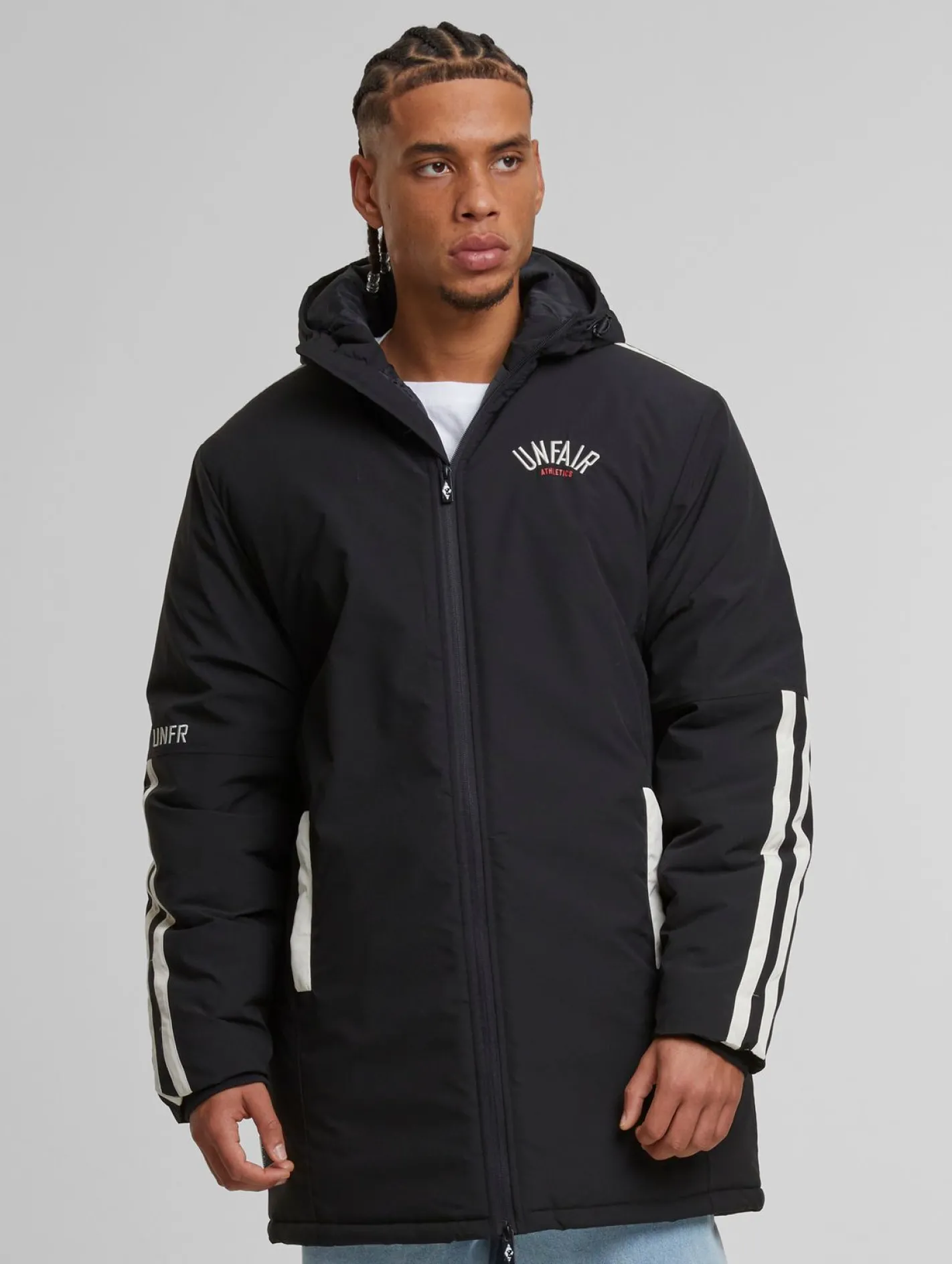 Jacken & Mäntel*UNFAIR ATHLETICS Stadium Übergangsjacken schwarz