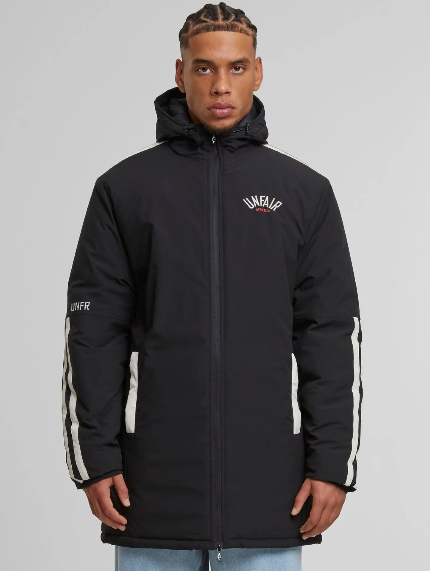 Jacken & Mäntel*UNFAIR ATHLETICS Stadium Übergangsjacken schwarz