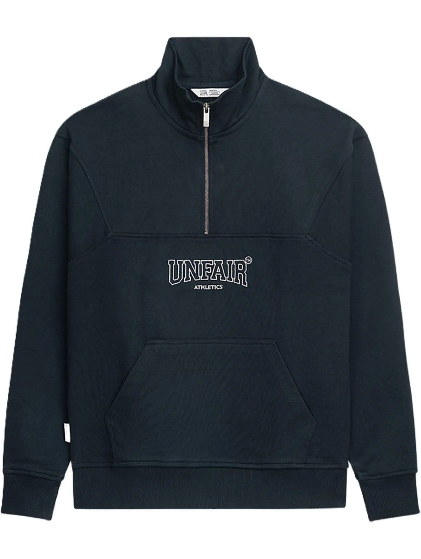 Sweater & Pullover|Pullover & Sweater*UNFAIR ATHLETICS Stands Halfzip Schwarz schwarz